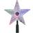 Kurt Adler Color-Changing Star Christmas Tree Ornament 5.5cm