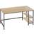 tectake 800993 Canton Skrivbord 60x120cm