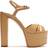 Schutz Keefa Leather Ankle-Strap Platform Sandals light nude