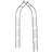 OutSunny Vintage Style Steel Garden Arbor Trellis Arch