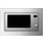 Respekta MW 800 Einbau Mikrowelle 800W 20l Grill Edelstahl Rostfritt stål, Silver