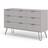 Core Products Augusta Grey 3 Plus 3 Chest of Drawer