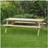 Rutland County Garden Furniture Oakham Picnic 6ft Garden Bench