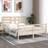 vidaXL brown, 160 Solid Wood Bed Frame