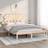 vidaXL 120x190 Small Double massivt Sengeramme