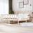 vidaXL Brown Bed Frame Solid Wood 160 x 200 cm
