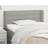 vidaXL kanter 103x16x78/88 stof Sengegavl