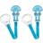 Mam pacifier Holder 2 pack White/Blue