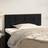vidaXL svart 80x5x78/88 Sengegavl