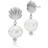 Izabel Camille Isabella White Earrings