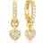 Sif Jakobs 18k Gold Plated Caro Creolo Earrings - Gold