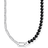 Thomas Sabo Halsband Med Svarta Onyx Beads - Silver