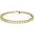 Swarovski Matrix Tennis Bracelet - Gold/Transparent