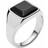 Fred Bennett Signet Ring - Silver/Onyx