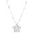 Swarovski Stella Pendant Mixed Cuts Star - White