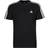 adidas Essentials Single Jersey 3-Stripes T-Shirt - Black/White