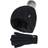 Heat Holders Girl's Glacier Peak Hat & Gloves - Black