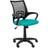 P&C 40B39RN Turkos Kontorsstol
