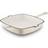 Barbary & Oak 26cm Cast Iron Grill Pan Cream