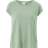 Vero Moda Normal Passform O-ringning Nedsänkta Axlar T-shirt Silt green