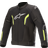 Alpinestars AST V2 Air, Textiljacke Schwarz/Neon-Gelb