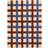Broste Copenhagen Edith Blå, Beige, Brun, Gul 200x300cm