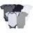 Burt's Bees Baby Organic Short Sleeve Bodysuits 5-pack - Blueberry