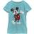 Fifth Sun Girl's Mickey & Friends Artistic Mickey Mouse Child T-Shirt Tahiti Blue