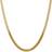 Primal Gold Silky Herringbone Chain Necklace - Gold