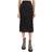 Maison Margiela Black Pencil Midi Skirt 900 Black IT