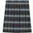 French Toast Plus Girls Pleated Skirt - Blue/Gold Plaid