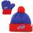 '47 Infant Buffalo Bills Bam Bam Cuffed Knit Hat With Pom & Mittens Set - Royal/Red