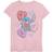 Disney Flickor Hjärta Pizza T-shirt - Ljusrosa