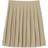 French Toast Girl's Pleated Skirt - Khaki