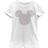 Disney Girl's Mickey & Friends Candy Hearts Filled Logo Child T-Shirt White
