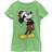 Disney Girls 7-16 Mickey Mouse Christmas Outfit Tee, Girl's, Medium, Green