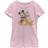 Disney Girl's Mickey & Friends Mickey and Pluto Child T-Shirt Light Pink