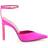 The Attico Pink Perine Slingback Heels Fuchsia IT