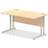 Impulse Dynamic Rectangular Straight Maple Cantilever Frame Writing Desk