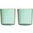 Design Letters Mugg 2-pack Grön One Size Mugg