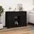 vidaXL Black 100x35x74,5 Sideboard