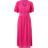 Pieces Tala Midi Dress - Beetroot Purple