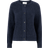 Selected Lulu Alpaca Wool Blend Cardigan - Dark Sapphire