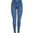 Only Onlpower Mid Push Up Skinny Jeans - Light Blue Denim