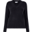 Vila Curve Cosy Knit Sweater - Black