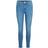 Vila Medelhög Midja Skinny Fit-jeans Blå