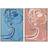 Dkd Home Decor Lady Modern Blue/Beige Tavla 84x123cm 2st