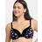 Maidenform Womens Maidenform(R) Comfort Devotion(tm) Underwire Bra 09404 Black Daisy Flair