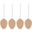 Cooee Design Egg Påskdekoration 5.5cm 4st