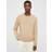 Theory Brown Hilles Sweater ELK/STONE WHITE